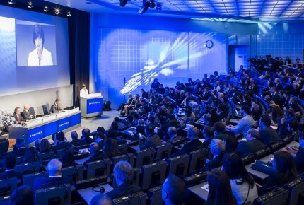 Conférence de presse pour l'inauguration de Baselworld 2016