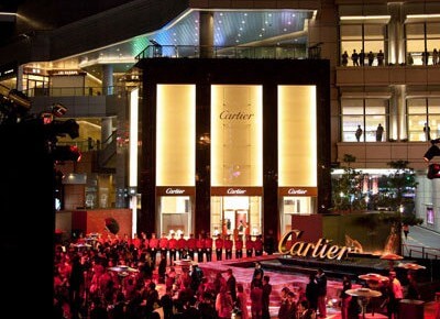 Inauguration de la boutique Cartier de Shenzen (Chine) le 13 janvier 2010 © Cartier