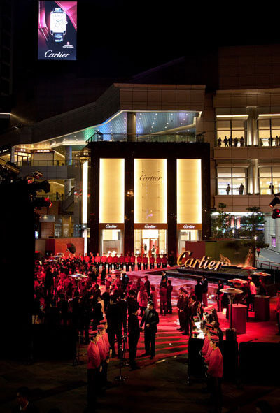 Inauguration of the Cartier boutique in Shenzen (China), January 13th, 2010 © Cartier