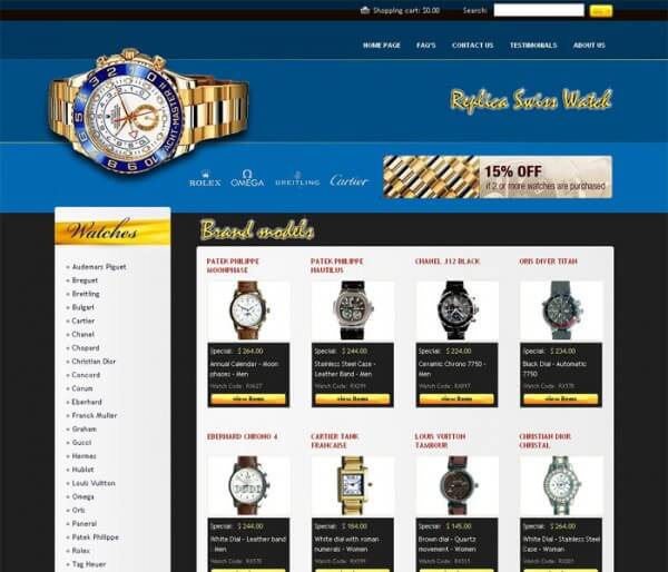 The Federation of the Swiss Watch Industry has just launched an original initiative: a website selling fakes which isn't what it claims to be either. Every 30 seconds or when hitting certain commands, ... © FHS