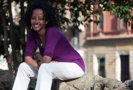 Bruktawit Tigabu, 28 ans, Éthiopie – développe un programme télévisé sur la santé pour les enfants d’âge préscolaire et leurs parents qu’elle produit conjointement avec son mari © Rolex Awards/Marc Latzel
