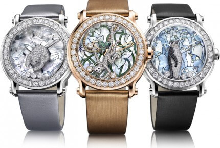 Watches from the Animal World collection © Chopard