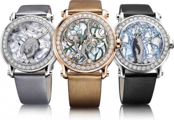 Watches from the Animal World collection © Chopard