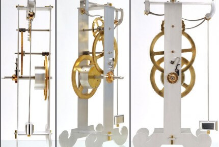 Réplique fonctionnelle de l'horloge de Galilée à l'échelle 2/1 - Institut « Léonard da Vinci », Florence © IMSS