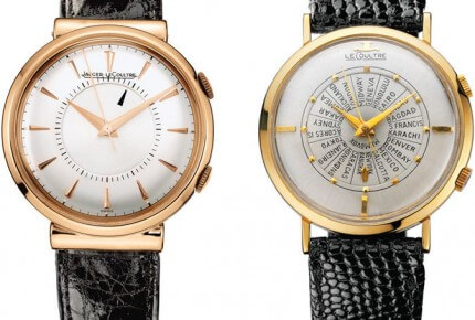 First Memovox watch from 1950 and Memovox Worldtime from 1960 © Jaeger-LeCoultre