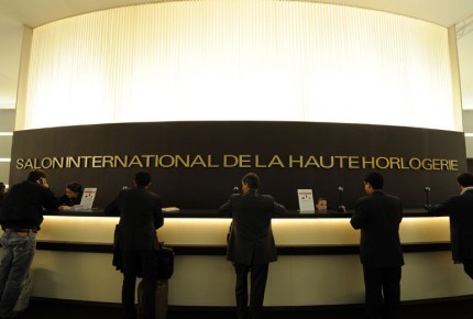 Le Salon International de la Haute Horlogerie souffle ses vingt bougies en janvier 2010 © FHH