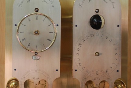 David Walter a baptisé son horloge « In-Resonance » en référence au « pas de deux » captivant qu’effectuent les pendules © David Walter