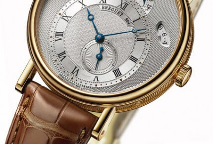 Classique 7337 - Date, moon phases and running seconds © Breguet