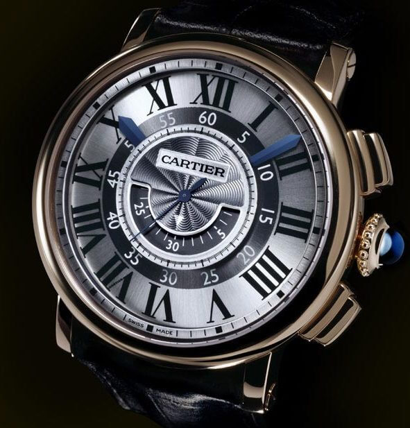 Rotonde de Cartier central chronograph, 9907 MC calibre © Cartier