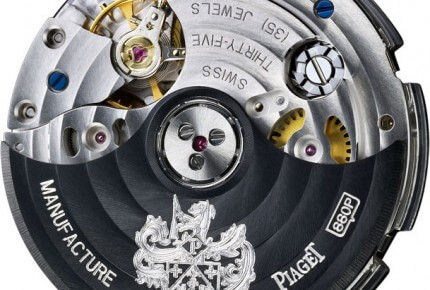 Manufacture Piaget 880P mechanical self-winding chronograph movement © Piaget