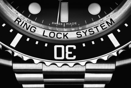 Le « Ringlock System » repose sur trois éléments distincts : une glace saphir, un anneau en acier et un fond en titane © Rolex