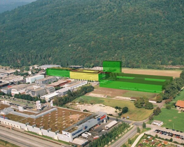 La manufacture occupera un volume de 400'000 m3 et une superficie de 92'000 m2 © Rolex