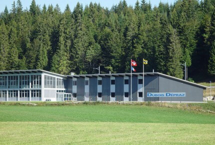 La manufacture de mouvements Dubois Dépraz à la Vallée de Joux (Suisse) © Dubois Dépraz