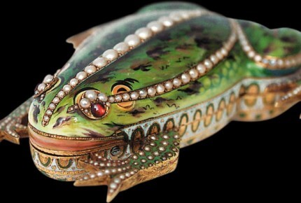 La grenouille, datée du début du XIXe siècle (3) © Parmigiani