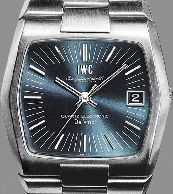 IWC Da Vinci Automatic from 1969 equipped with the first series-produced Beta 21 quartz movement © IWC