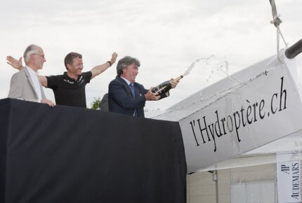 Unveilling of l'Hydroptère.ch © Gilles Martin-Raget