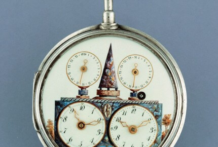 Watch with double graduation and date, circa 1793/1795. Collection of the MIH © MIH