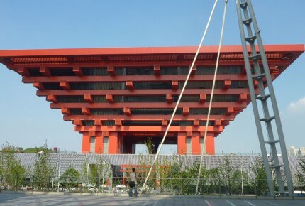 Le pavillon chinois de l'Exposition universelle de Shanghai 2010 © FHH