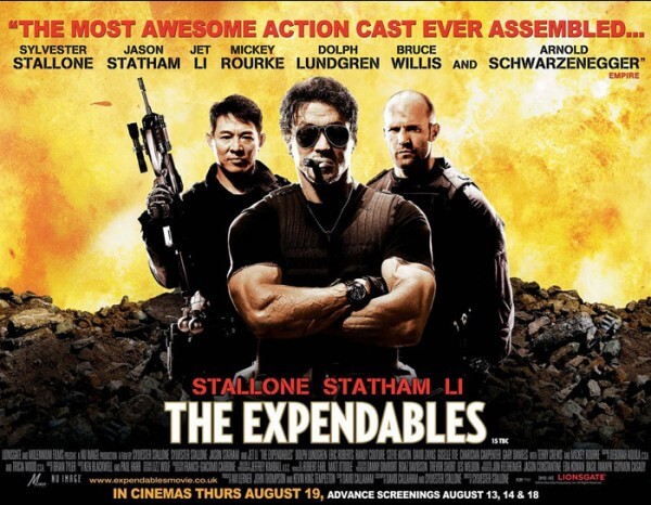Sylvester Stallone's latest release, The Expendables