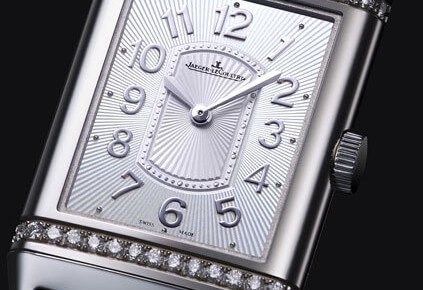 Grande Reverso Lady Ultra Thin in steel © Jaeger-LeCoultre