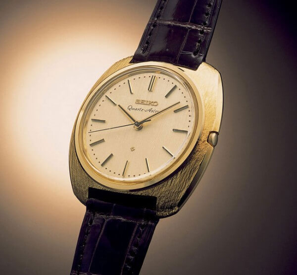 Seiko Quartz Astron wristwatch from 1969 © Seiko