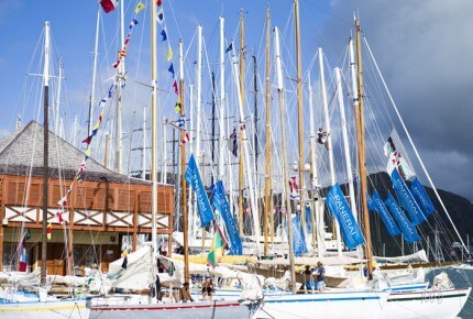 The seventh edition of the Panerai Classic Yachts Challenge began last April in Antigua © Panerai