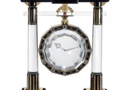 Large “Portique” mystery clock, Cartier Paris, 1923 / Photo: Nick Welsh, Cartier Collection © Cartier