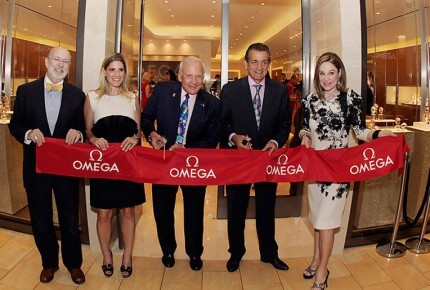 Grand Opening of the Omega boutique at the Houston Galleria © Omega
