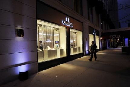 The Omega boutique on Michigan Avenue in Chicago © Omega