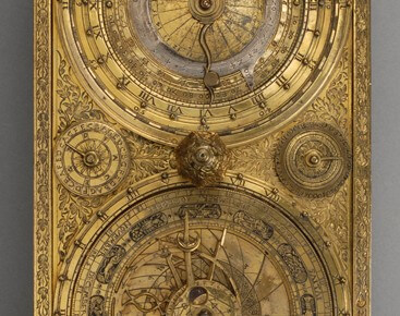 Horloge astronomique de table. Allemagne ou Bohême, milieu du XVIe siècle [1583] © MAH, photo : S. Aubry