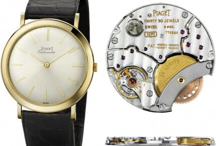 Vintage Altiplano watch with caliber 12P © Piaget