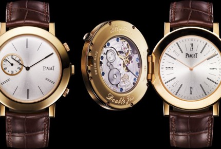 Piaget Altiplano Double Jeu large model 43 mm, Manufacture Piaget 838P ultra-thin mechanical hand-wound movement © Piaget