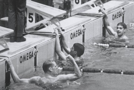 Swimming timekeeping_Mexico 1968
