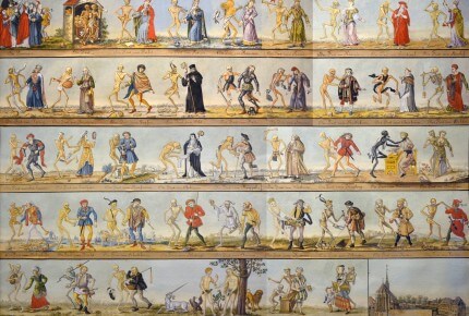 the Basel Dance of Death © Musée historique de Bâle