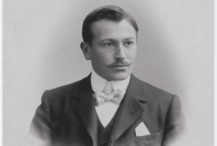 Hans Wilsdorf, founder of Rolex.