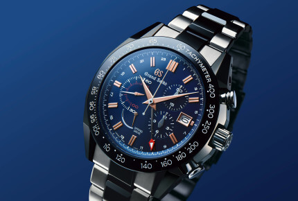 Grand Seiko Black Ceramic Spring Drive Chronograph GMT limited editions collection