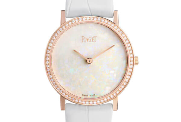 Piaget - Montre Altiplano Femme - Or Rose, Opale et Diamants
