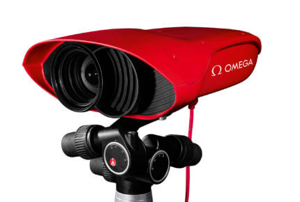 The Omega photofinish camera today