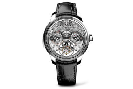 A marvel of mechanical sophistication, the Minute Repeater Tri-Axial Tourbillon by Girard-Perregaux will pluck at any musician's heartstrings