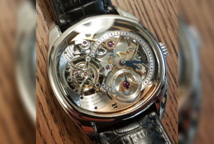 The independent watchmaker waited 20 years for the right idea: a jumping tourbillon.