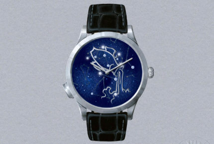 Midnight Zodiac lumineux verseau © Van Cleef & Arpels