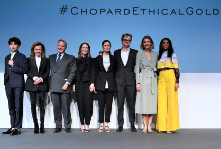 Conférence de presse « Chopard commits to 100% Ethical Gold » du 22 mars 2018