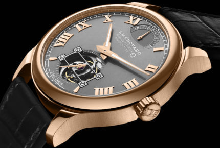 The first watch made with Fairmined gold the LUC Tourbillon QF Fairmined © Chopard