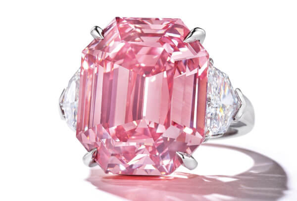 The Pink Legacy - a sensational coloured diamond ring