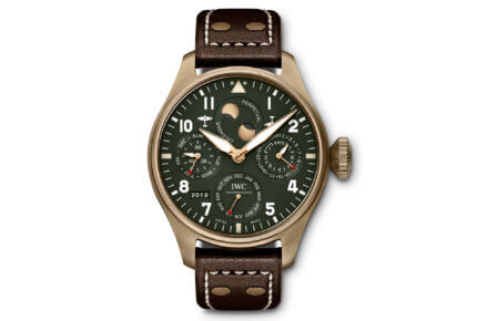 Grande montres d'aviateur quantième perpétuel « Spitfire » © IWC
