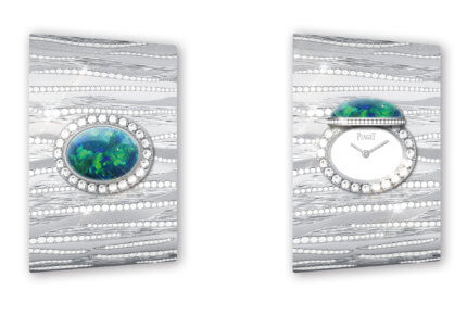 High Jewellery Sunlight Journey cuff with black opal cabochon © Piaget