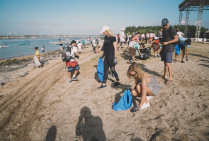 Breitling and Ocean Conservancy Beach Clean Up - Bali May 2019