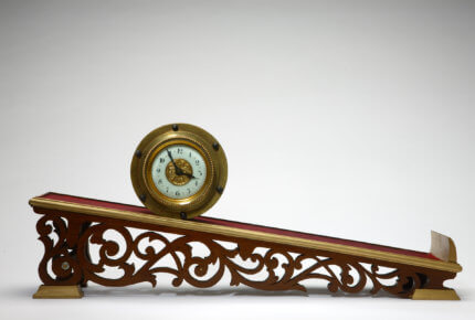 Inclined plane gravity clock, 19th century, France, Palace Museum Collection © The Palace Museum