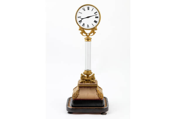 Mystery clock, Jean-Eugène Robert-Houdin, Paris, circa 1860, Musée international d’horlogerie, La Chaux-de-Fonds © Musée international d'horlogerie, V. Savanyu