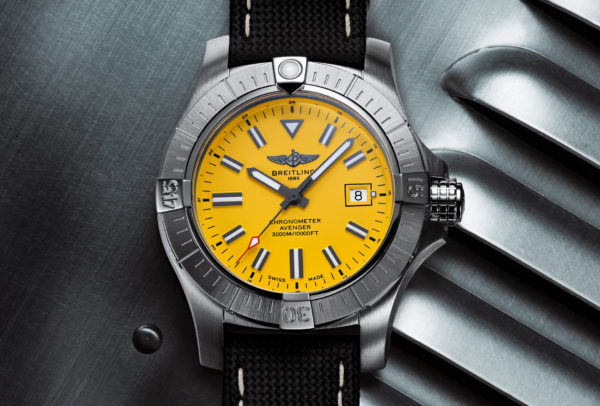 The Breitling Avenger Automatic 45 mm Seawolf, which replaces the Colt. The Breitling Avenger Collection starts from $3,975 up to $5,835.